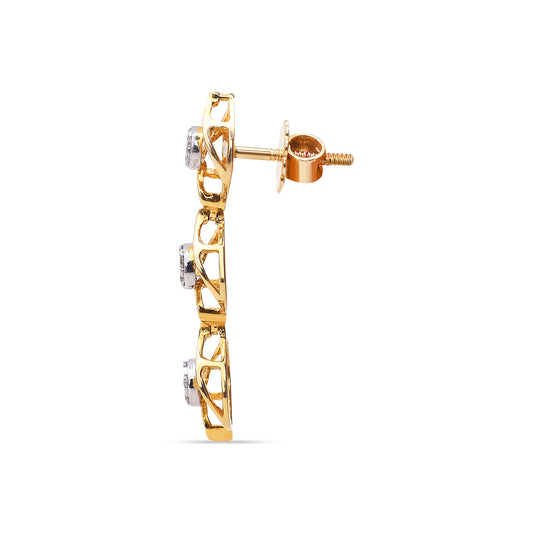 The Ariana Diamond Danglers