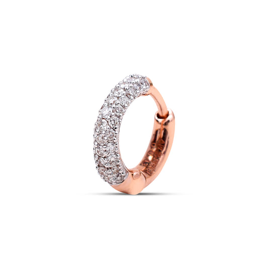 The Kelly Diamond Hoops