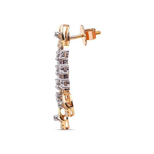 The Mallika Diamond Danglers