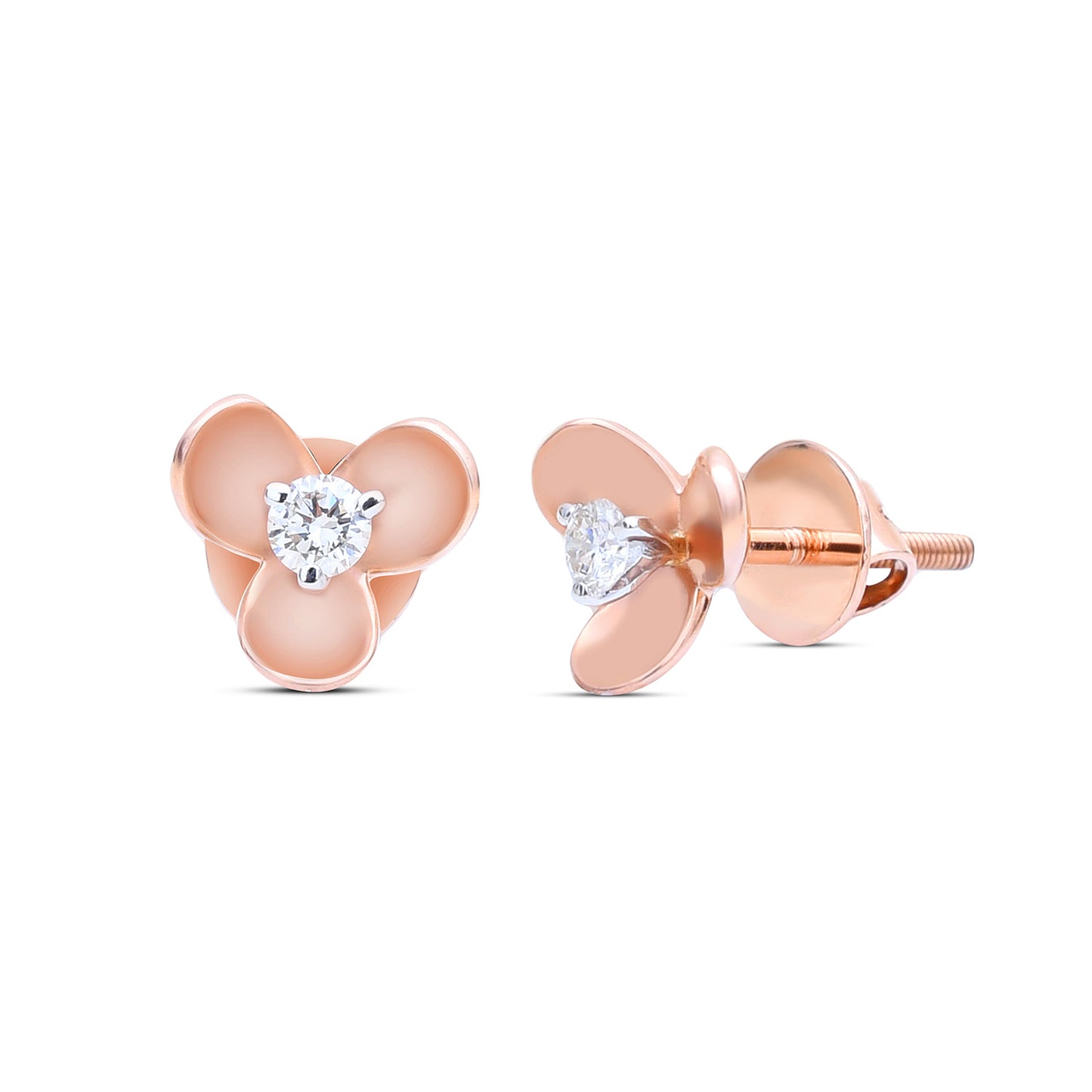 The Rose Diamond Studs