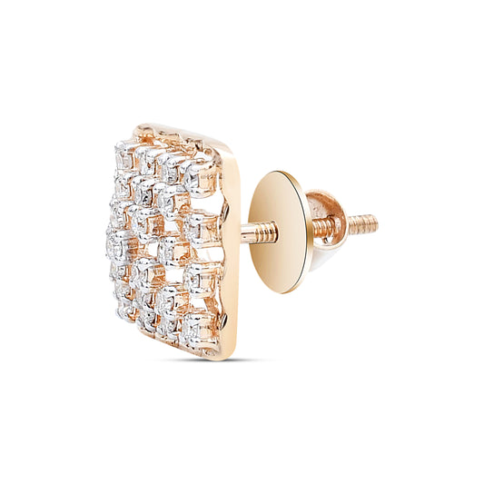 Diamond Studs - The Angelina Diamond Studs