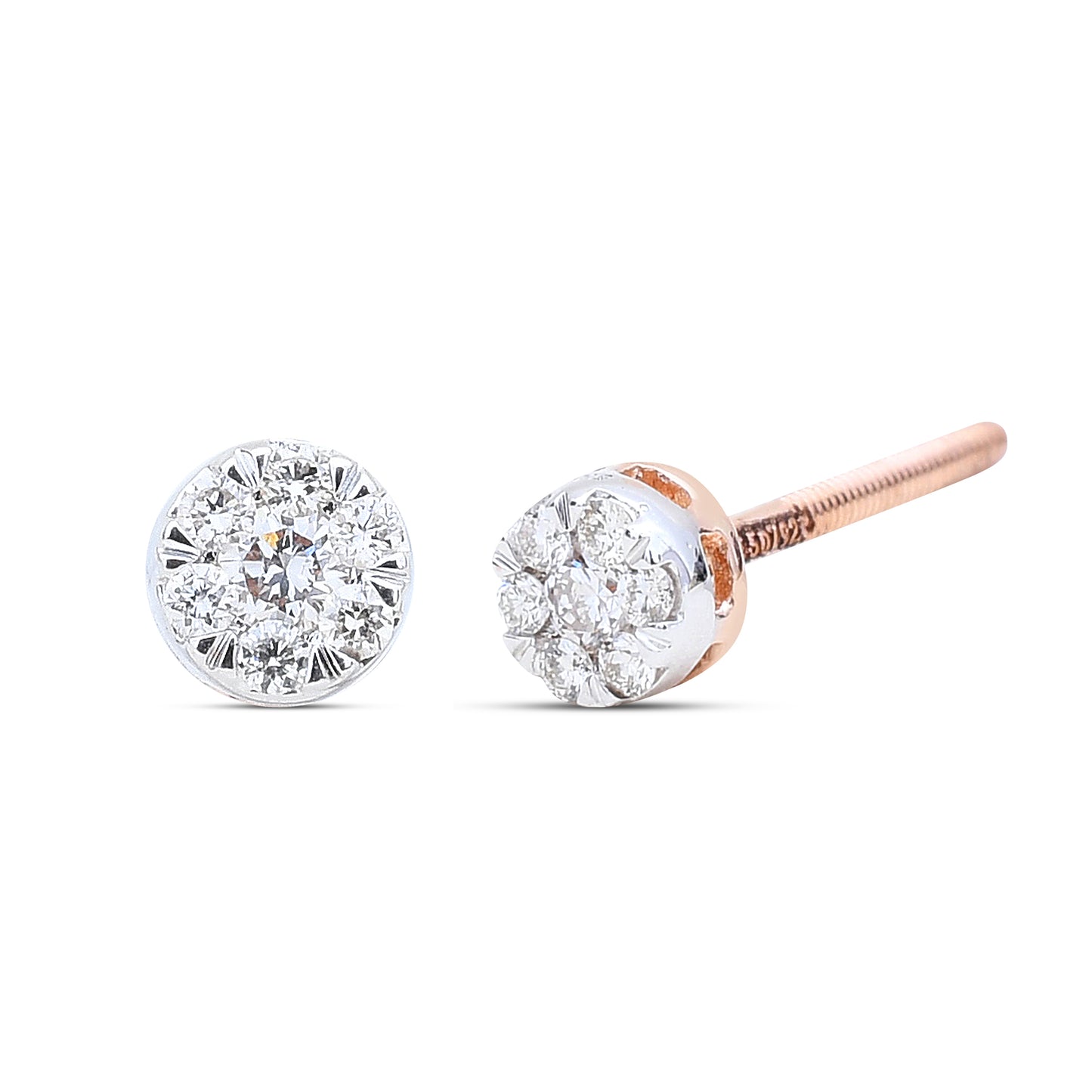 The Glam Diamond Studs