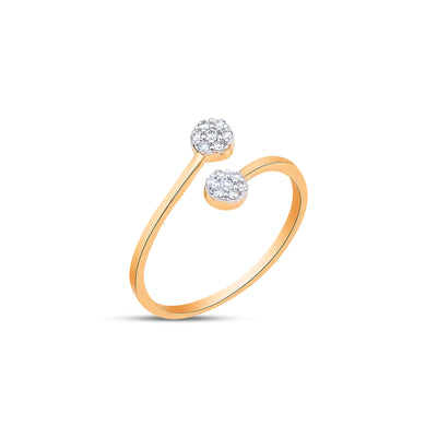 Get Elegant Diamond Ring Under 20k By Sonir