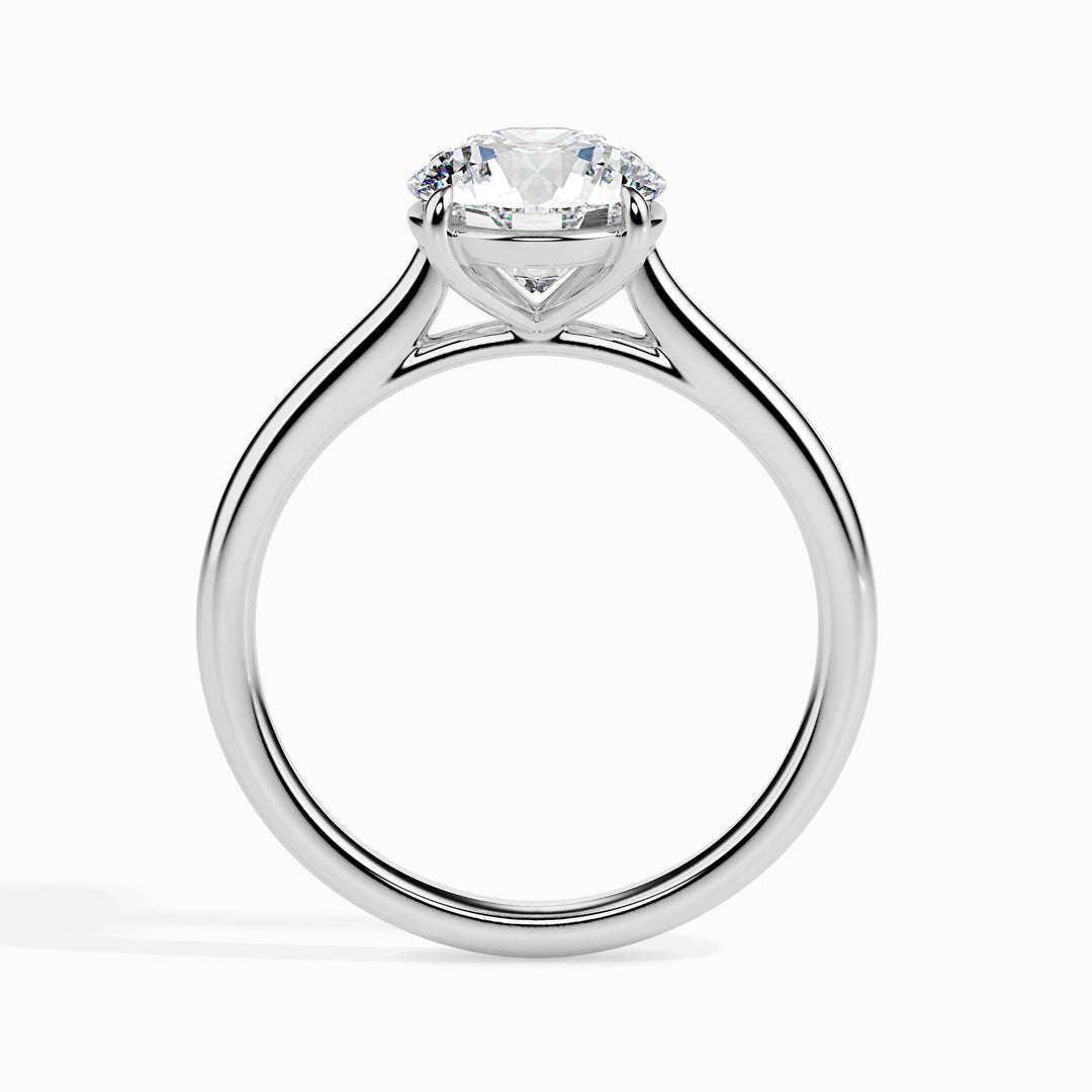 Classic Round Solitaire Diamond Ring