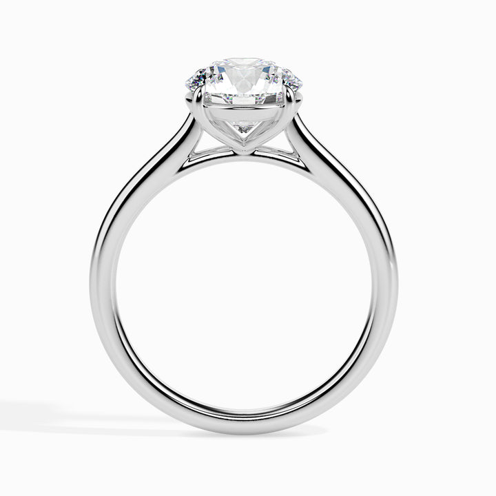 Classic Round Solitaire Diamond Ring