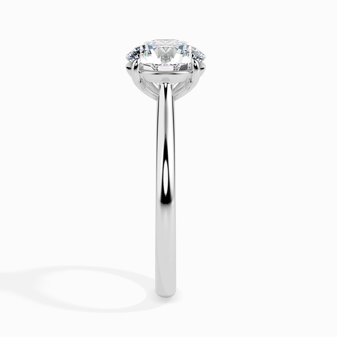Classic Round Solitaire Diamond Ring