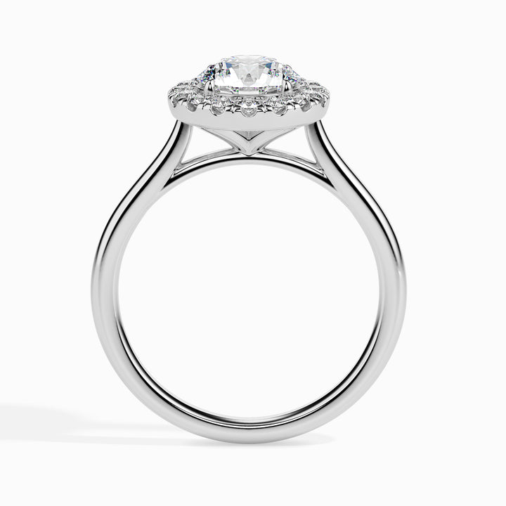 Round Brilliant Halo Diamond Ring