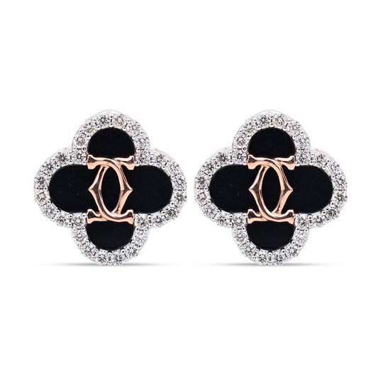 The Rose Queen Diamond Studs