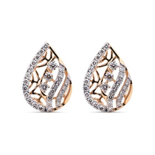 Gallery Diamond Studs - Artistic elegance from Sonir.