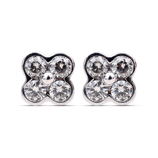 Anya Diamond Studs by Sonir - Elegant diamond earrings in a timeless design, perfect for adding sophistication to any outfit.