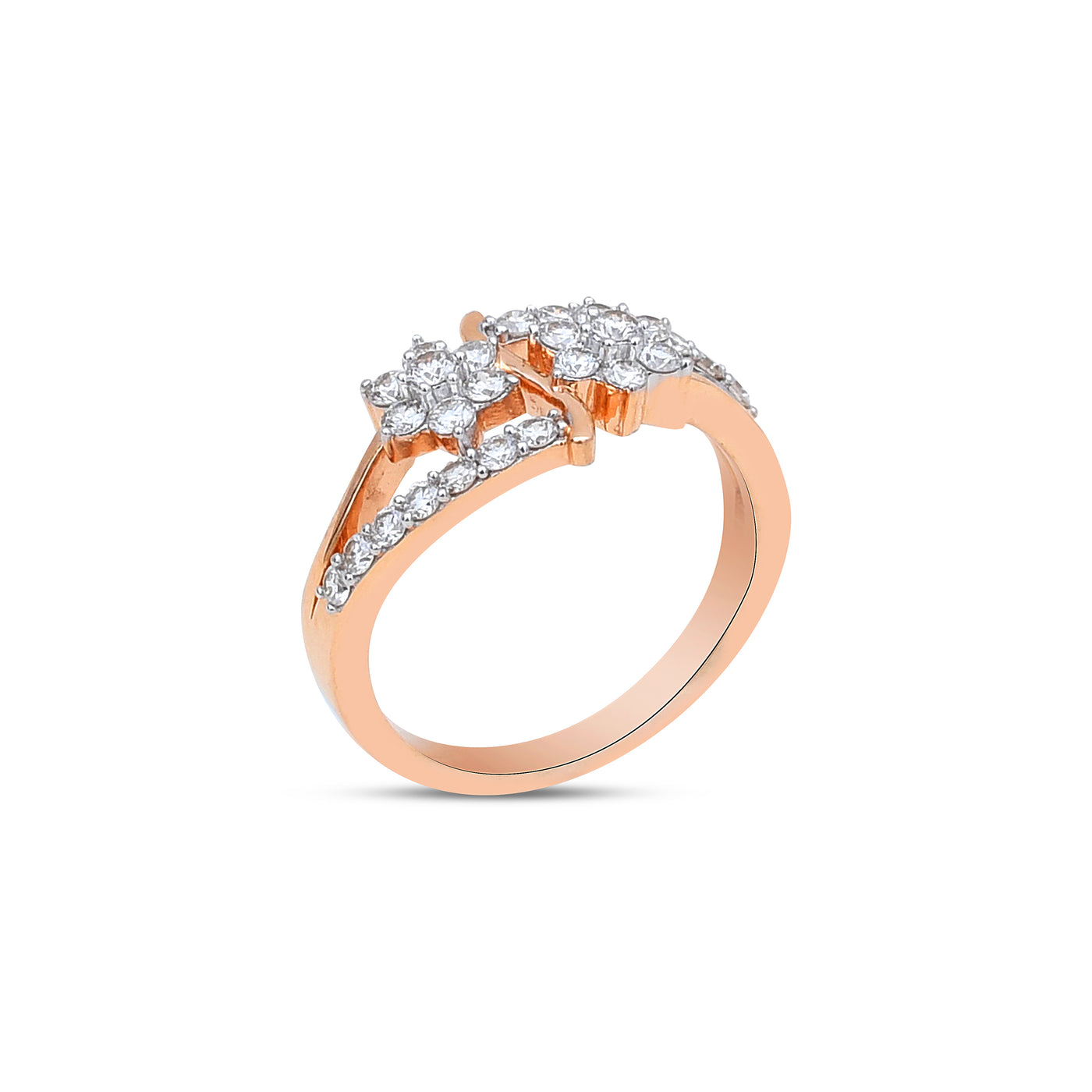 The Twin-Bloom Diamond Ring