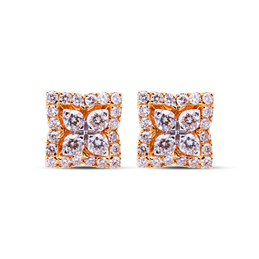 Lumina Diamond Studs - Radiant elegance from Sonir.