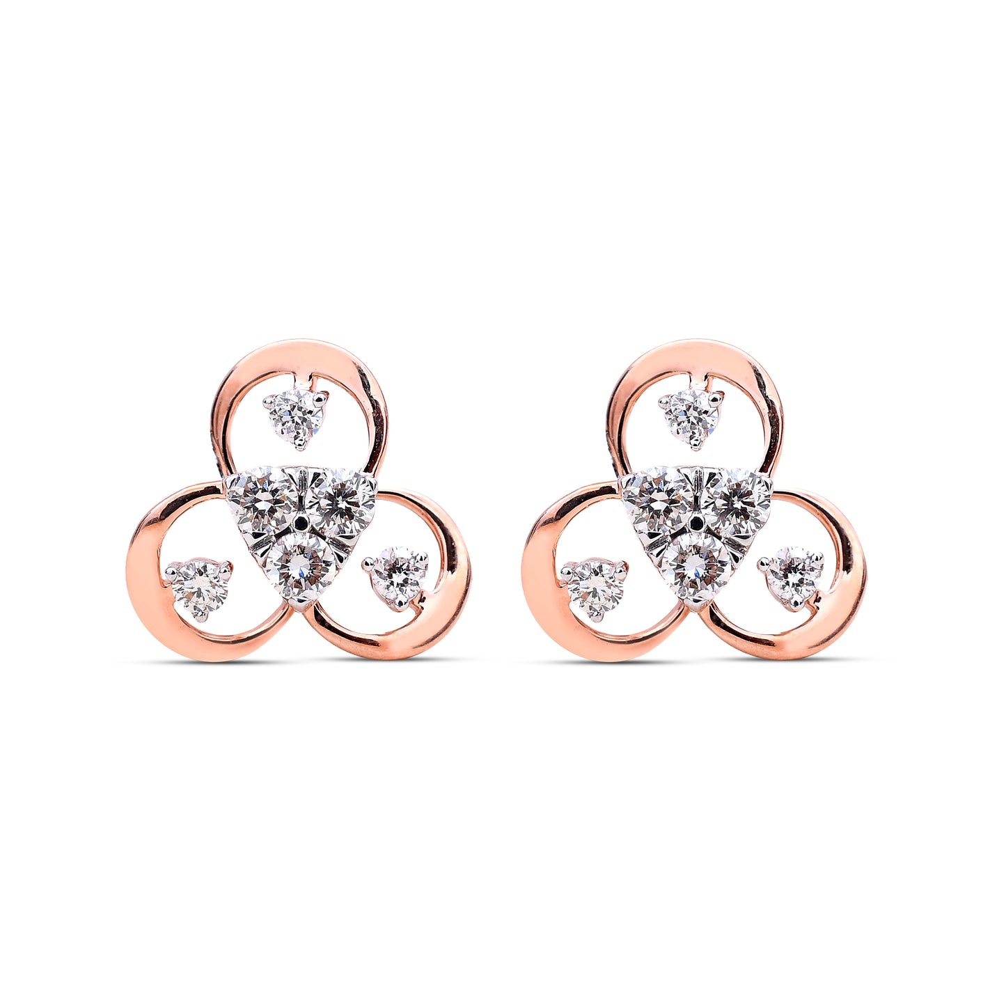 The Tulip Diamond Studs