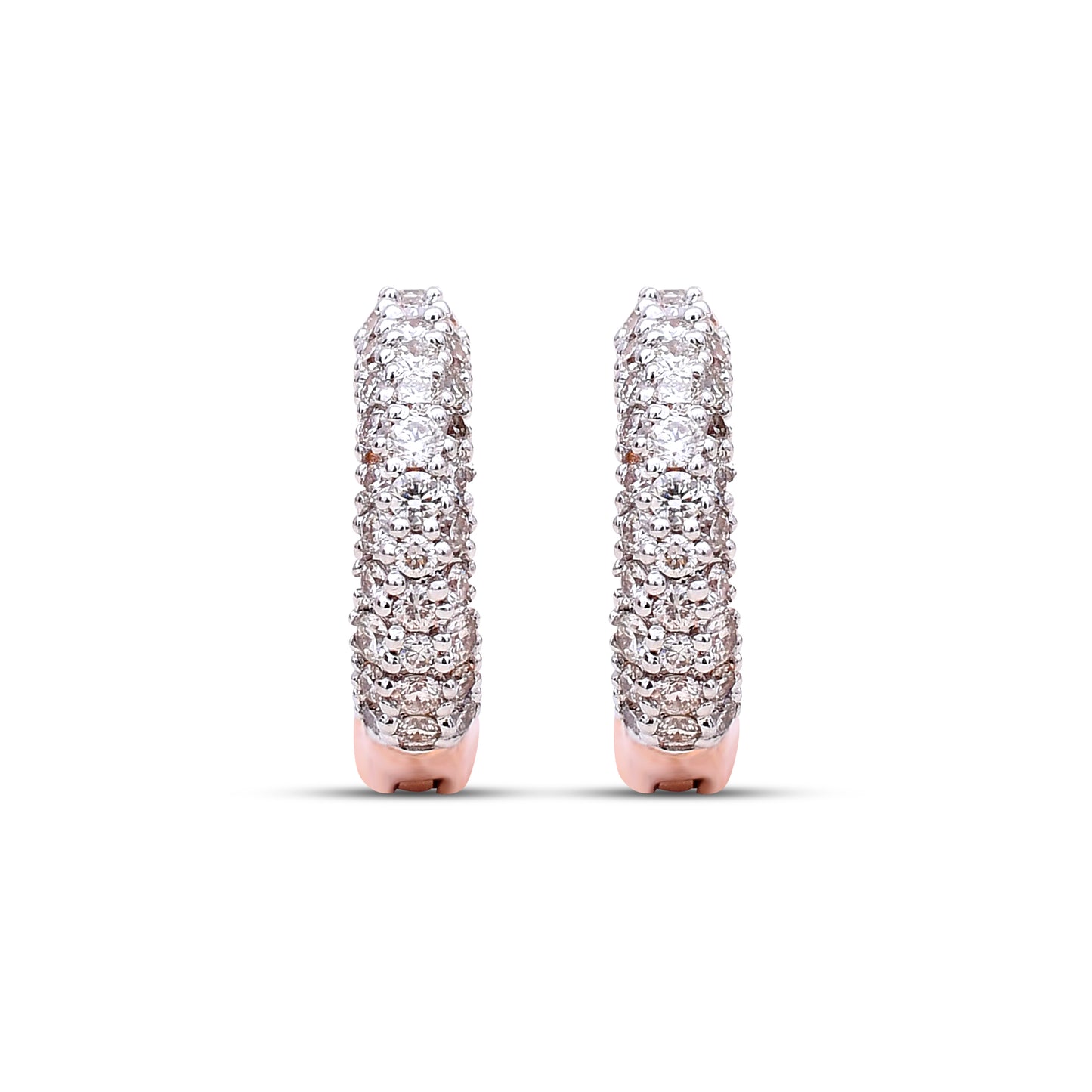 Kelly Diamond Hoops - Classic elegance from Sonir.