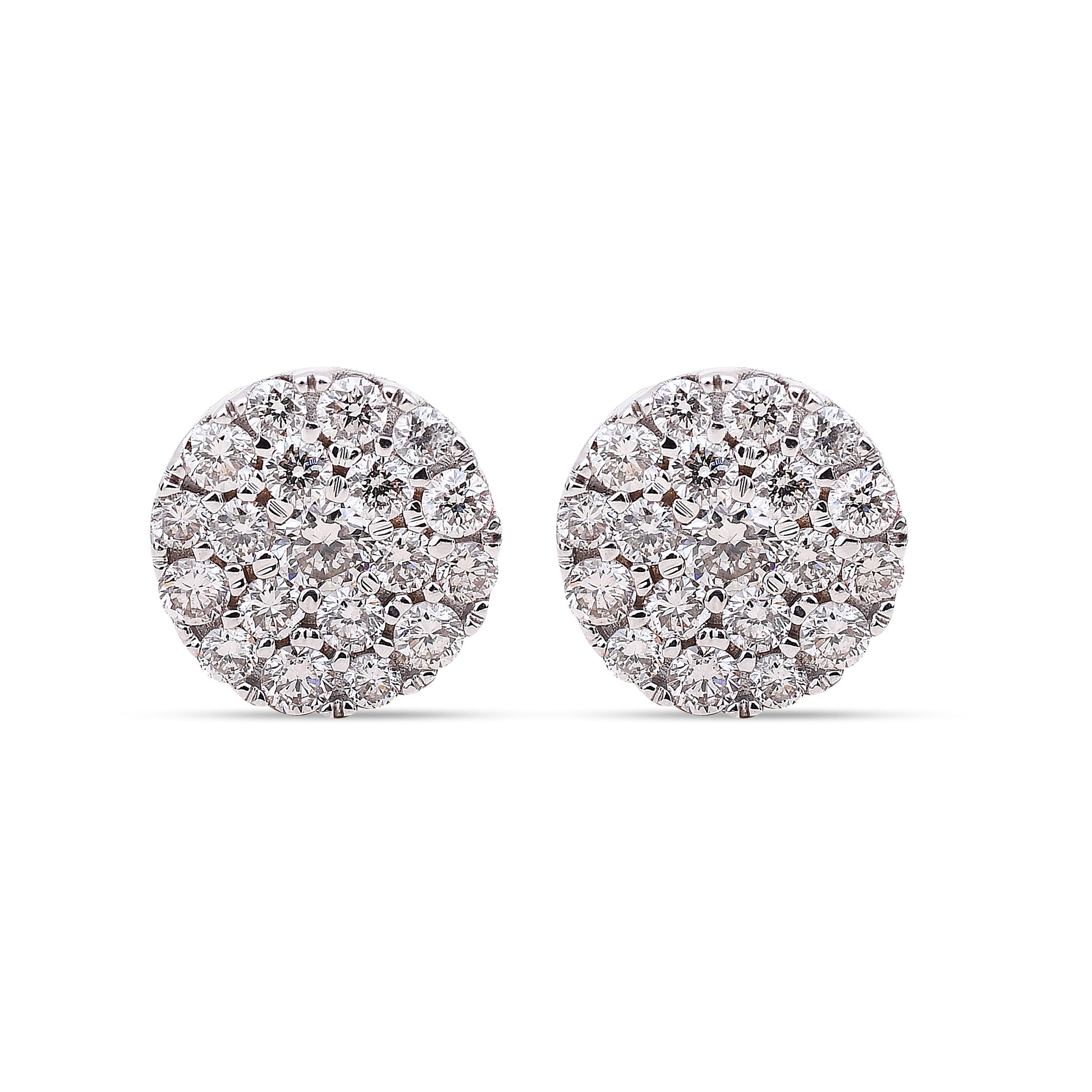 "Classic Diamond Studs - Timeless beauty from Sonir. "