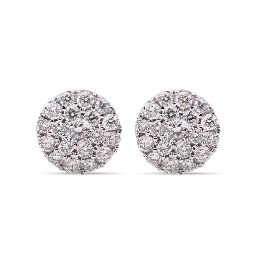"Classic Diamond Studs - Timeless beauty from Sonir. "