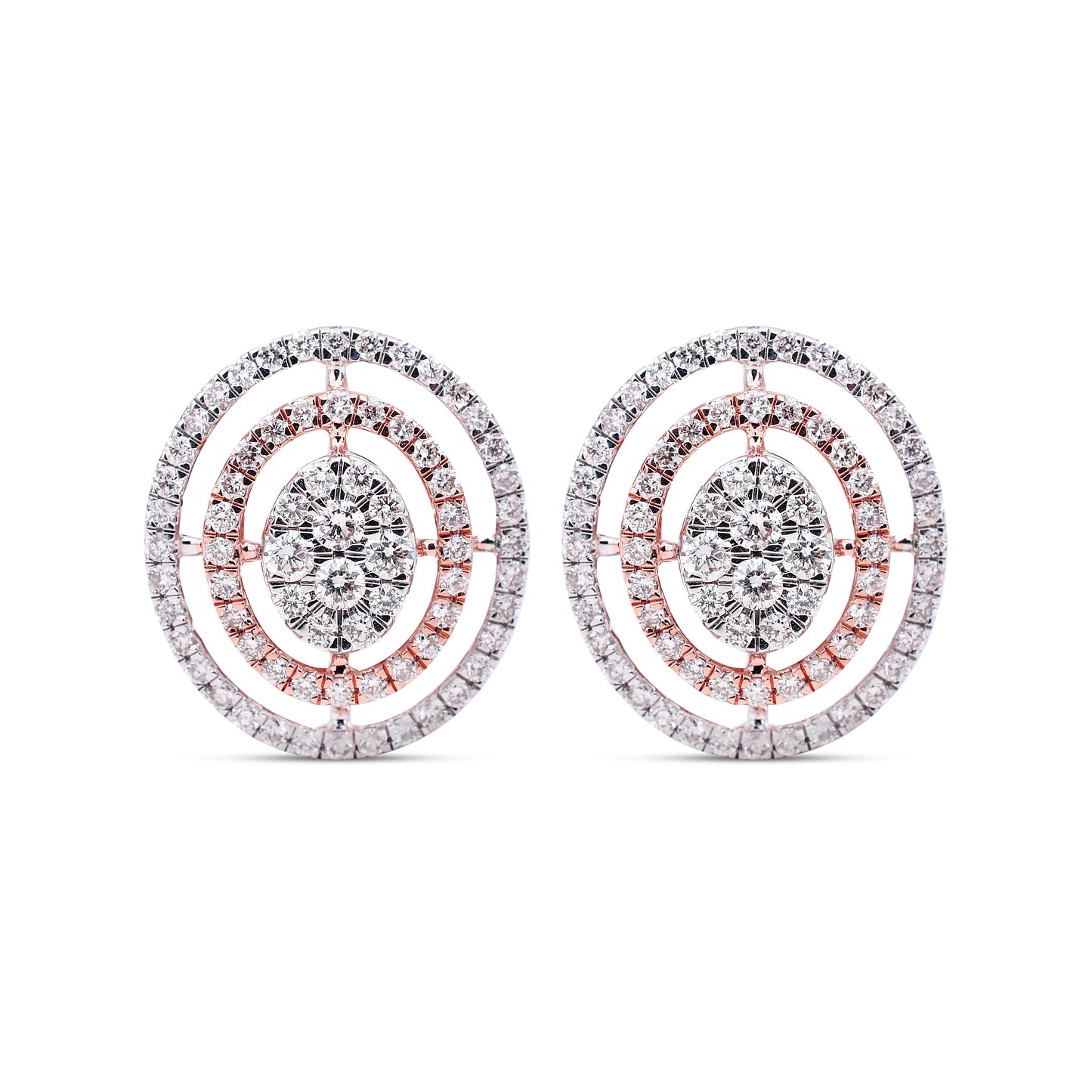 The Oval Brilliance Diamond Studs