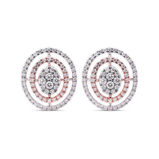 The Oval Brilliance Diamond Studs