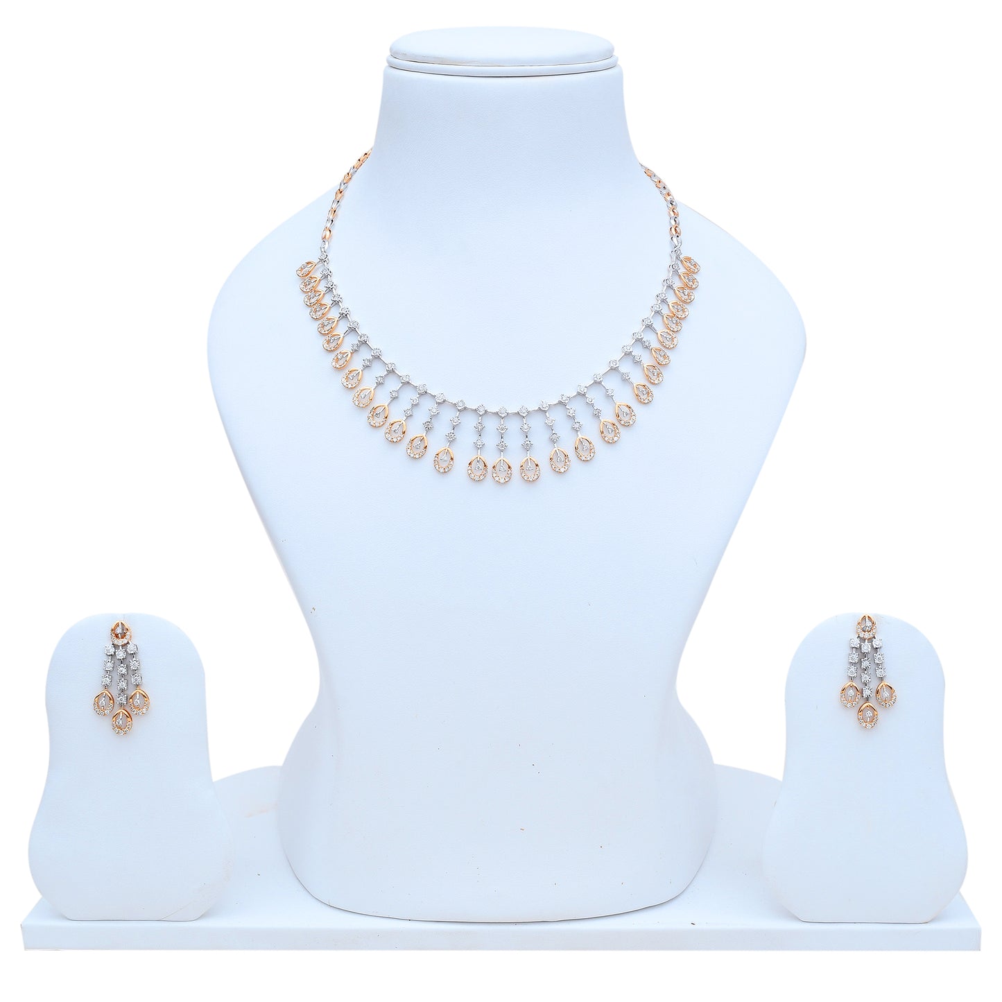 The Mallika Diamond Necklace Set