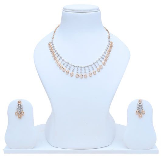 The Mallika Diamond Necklace Set