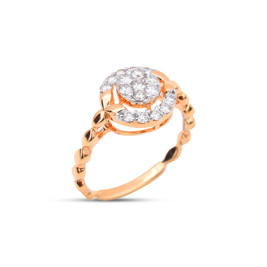 The Tulip Love Diamond Ring