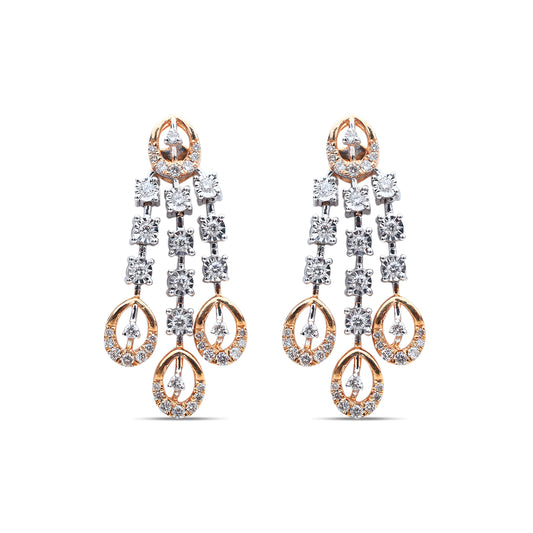 The Mallika Diamond Danglers