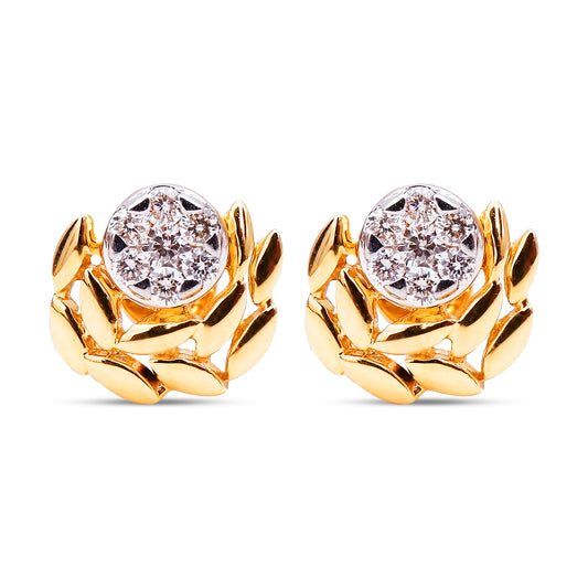 Sophisticated Augusta Diamond Studs - Exquisite diamond jewelry from Sonir.