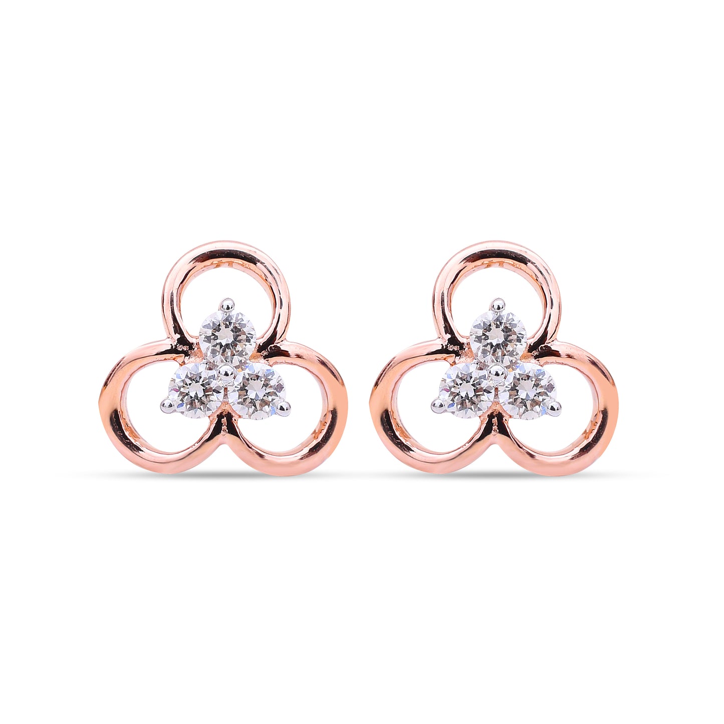 Dainty Bud Diamond Studs - Delicate elegance from Sonir.