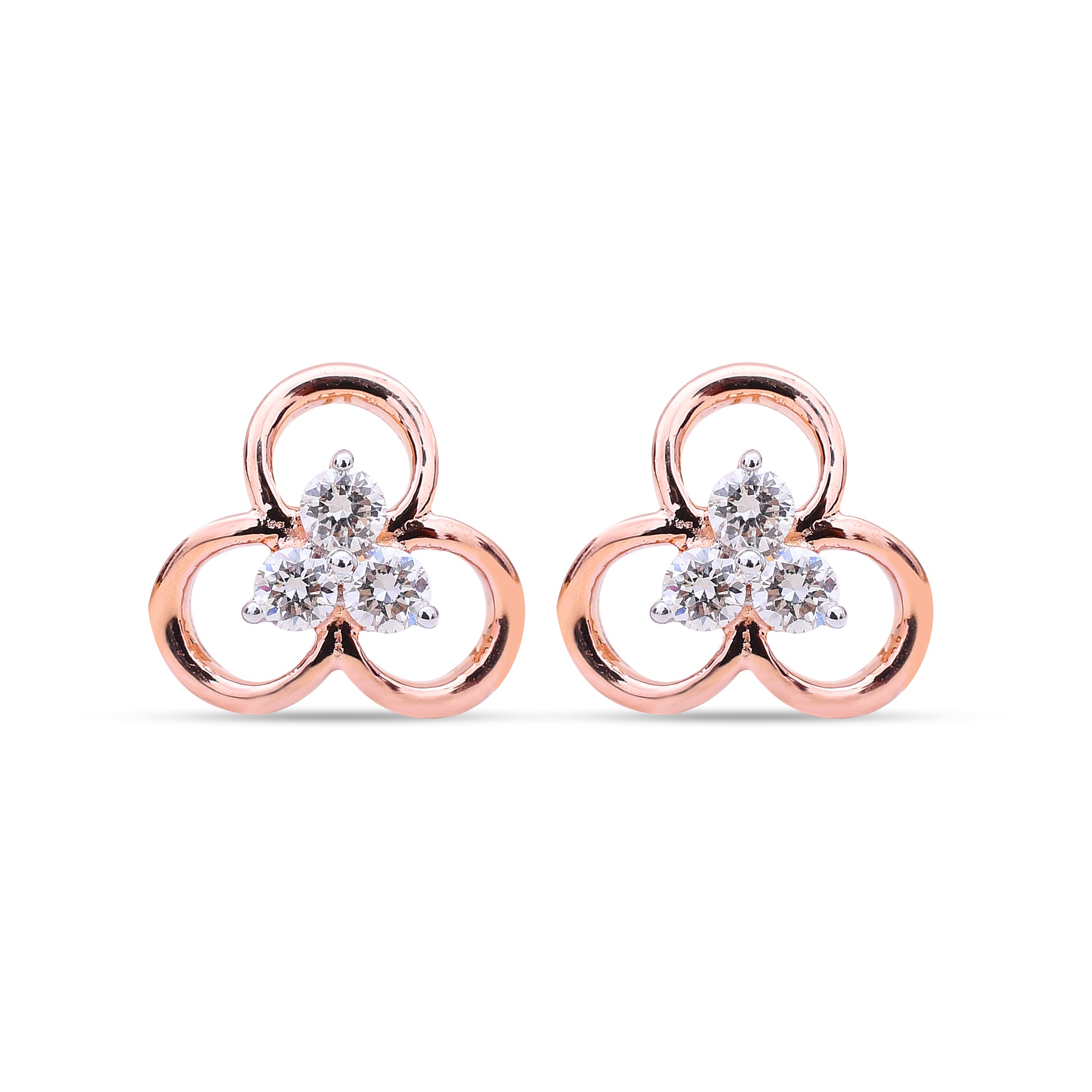 Dainty Bud Diamond Studs - Delicate elegance from Sonir.