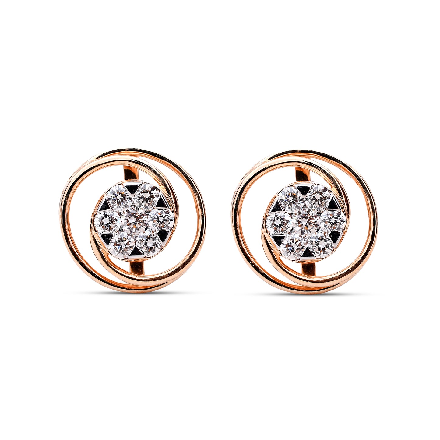Fiona Diamond Studs - Elegant radiance from Sonir.