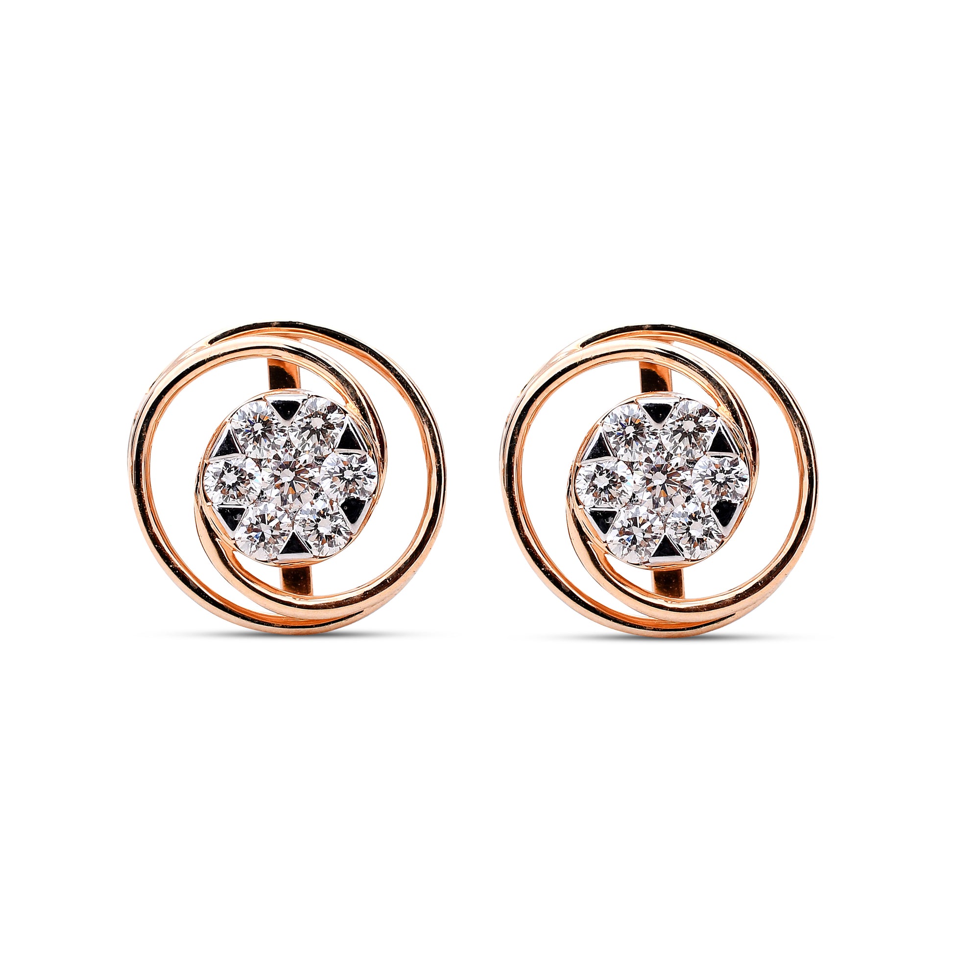 Fiona Diamond Studs - Elegant radiance from Sonir.
