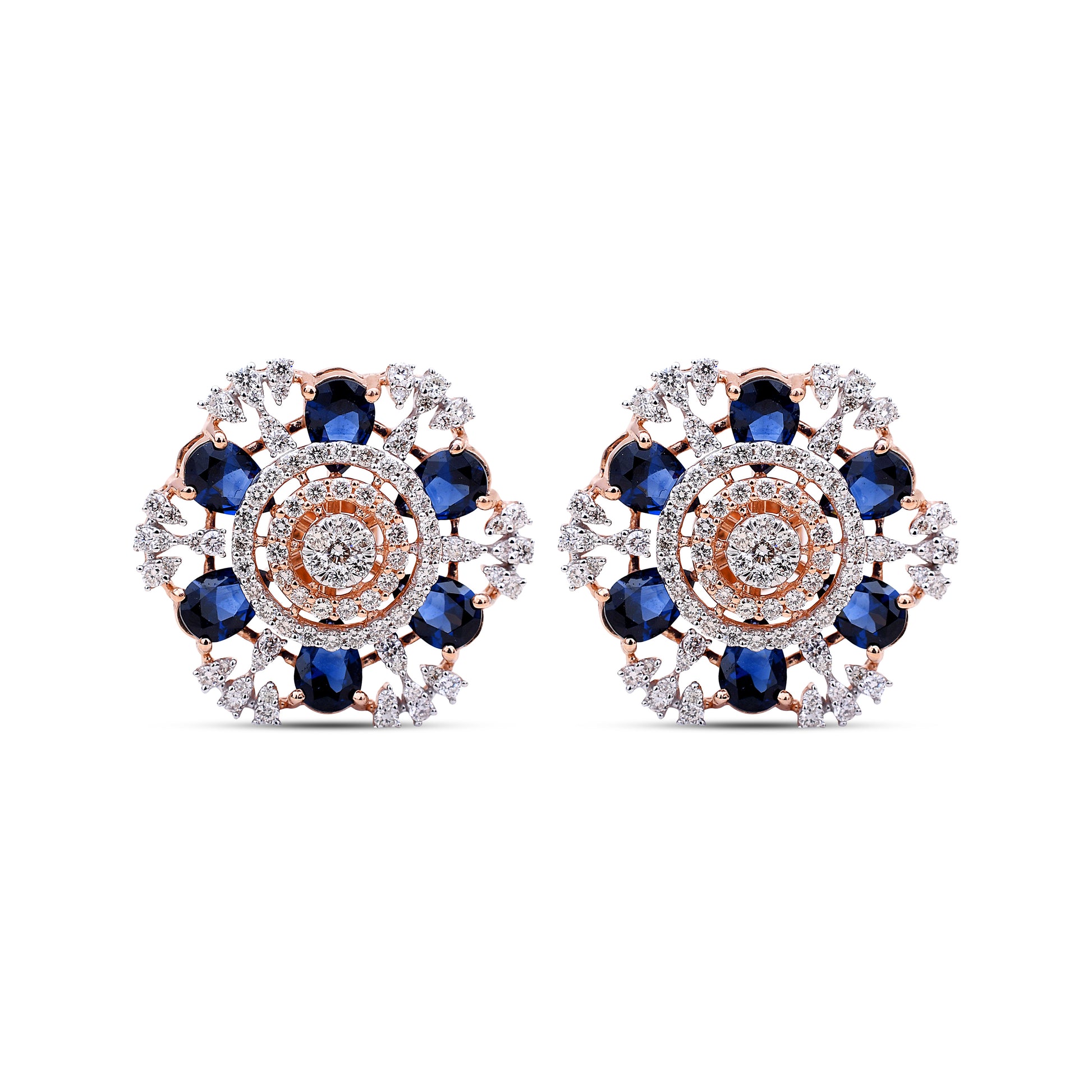 Keya Diamond Studs - Elegant sophistication from Sonir.