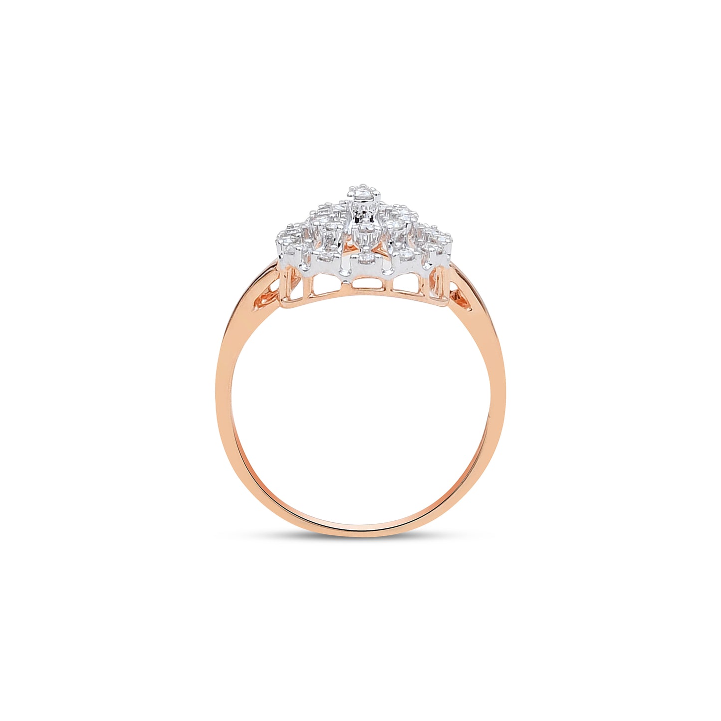 The Opulent Pear Diamond Ring