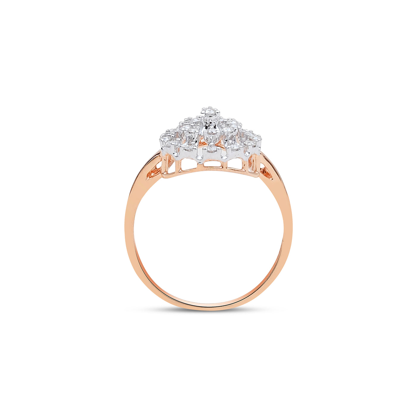 The Opulent Pear Diamond Ring