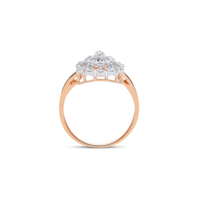 The Opulent Pear Diamond Ring
