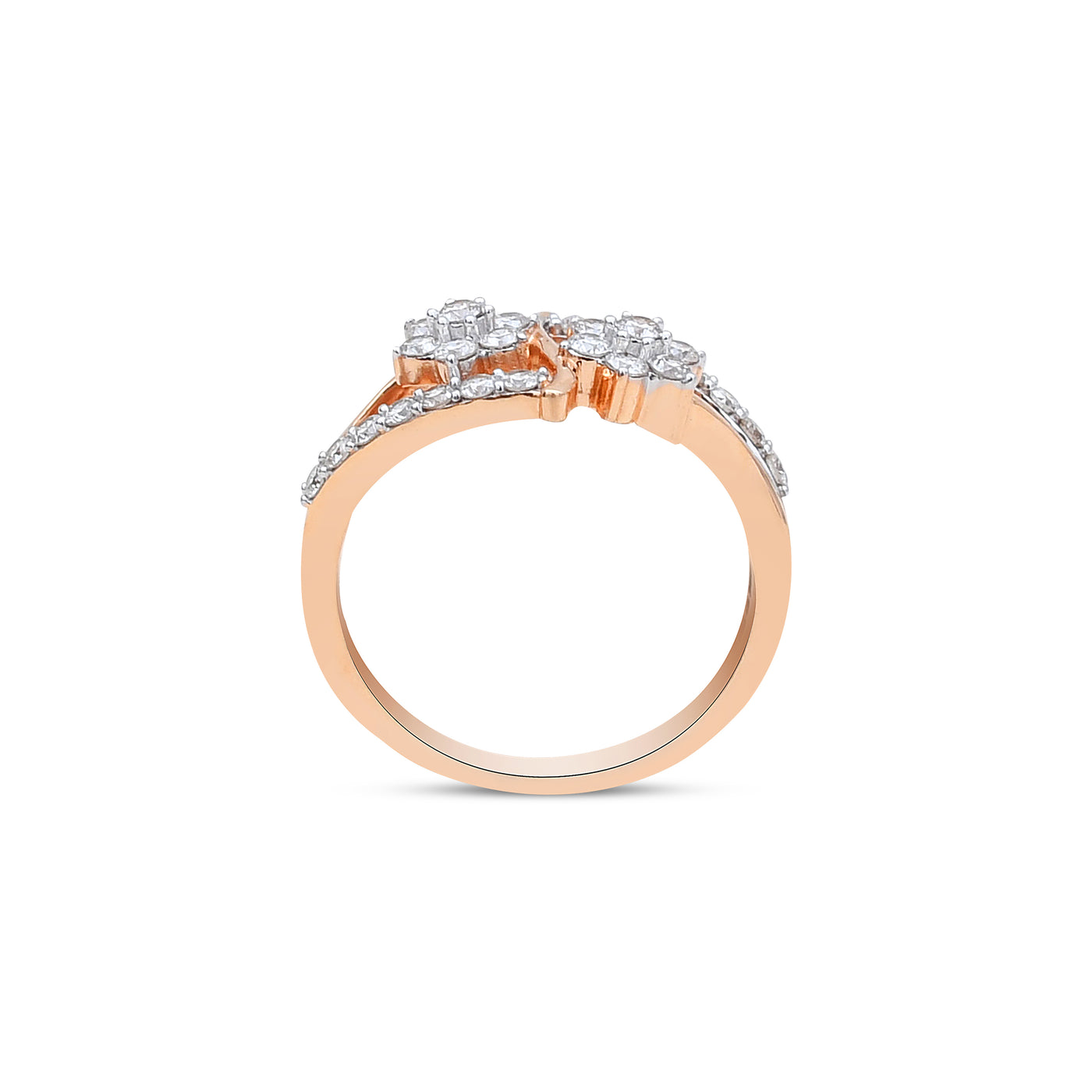 The Twin-Bloom Diamond Ring