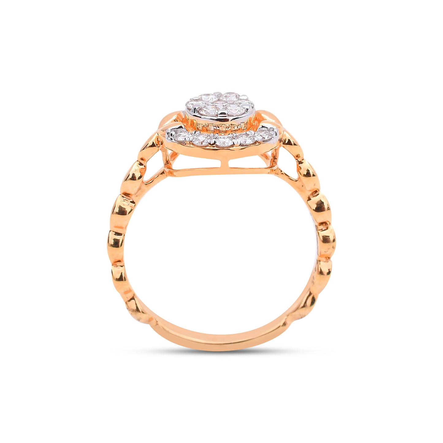 The Tulip Love Diamond Ring