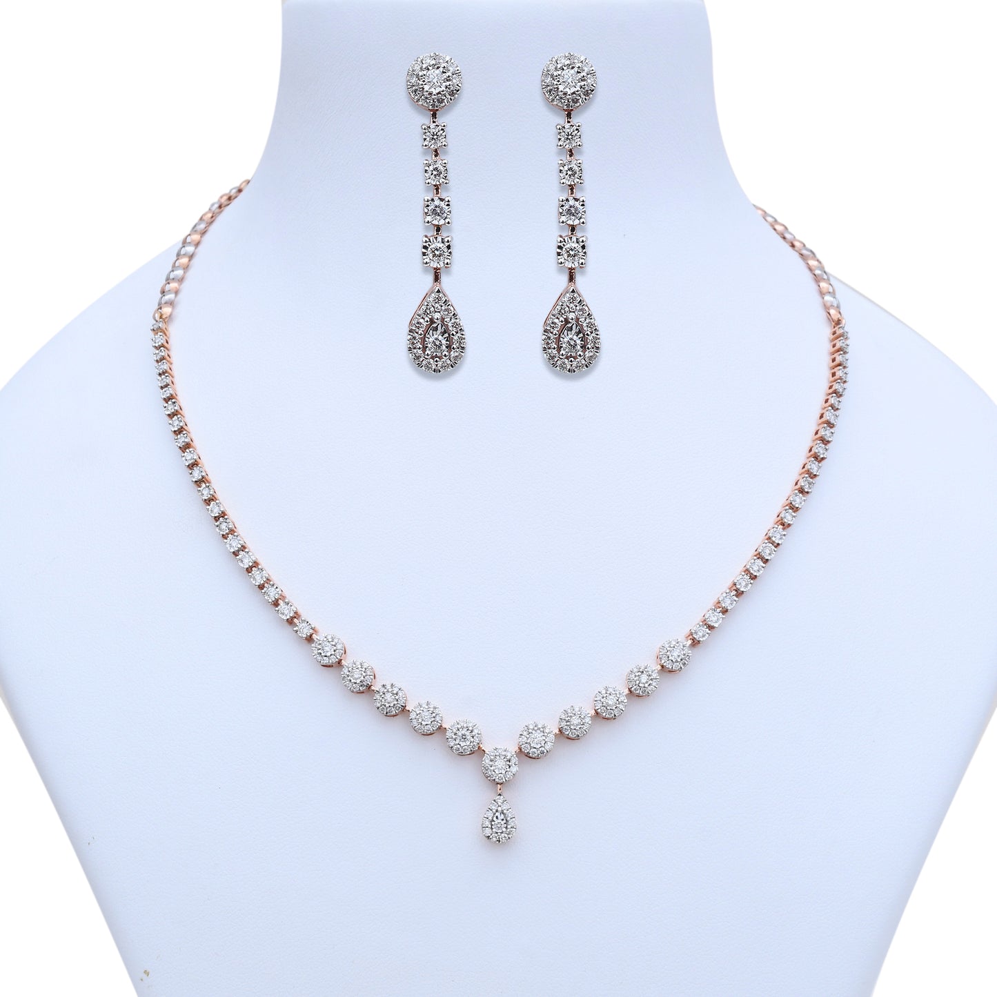 The Emily Diamond Necklace Set