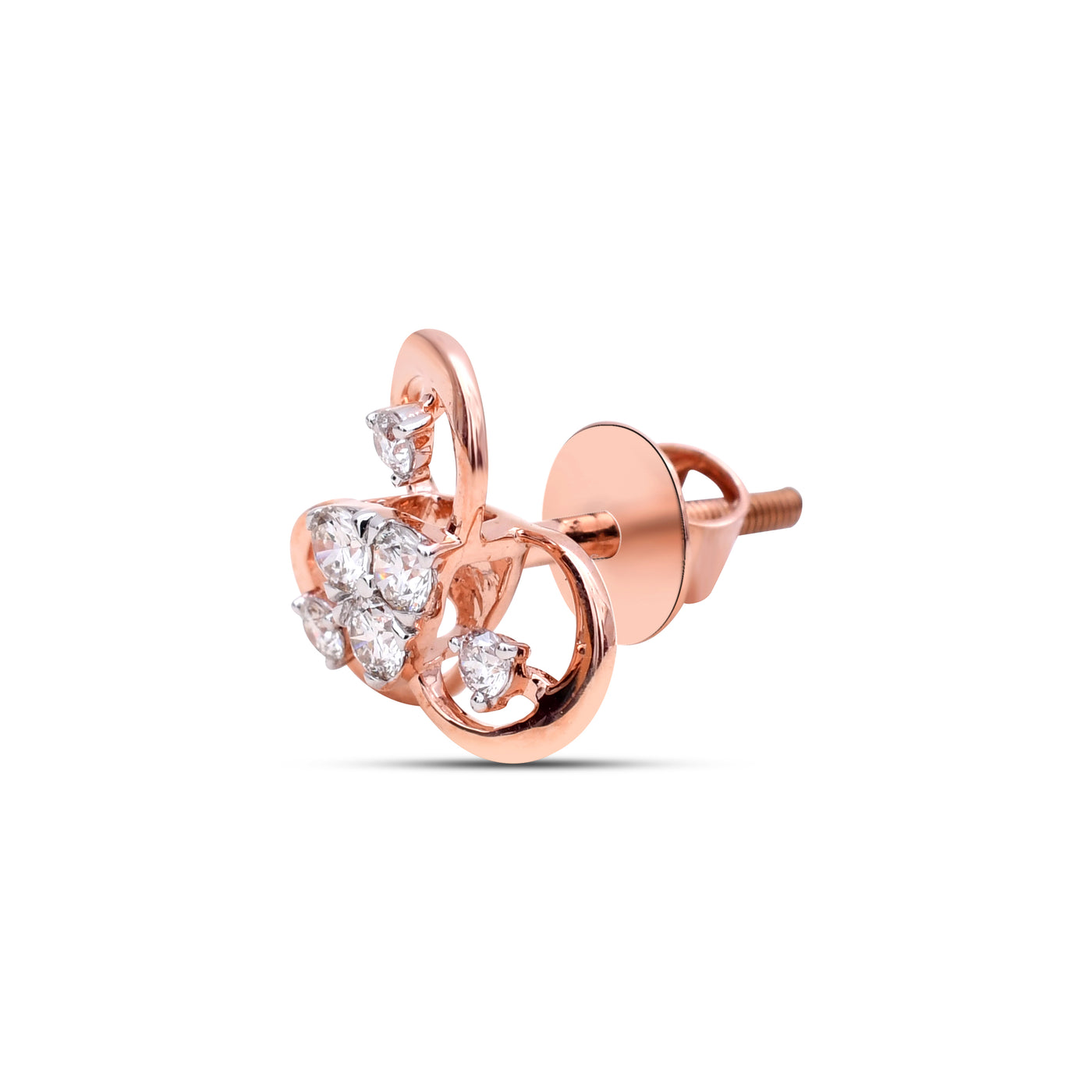 The Tulip Diamond Studs