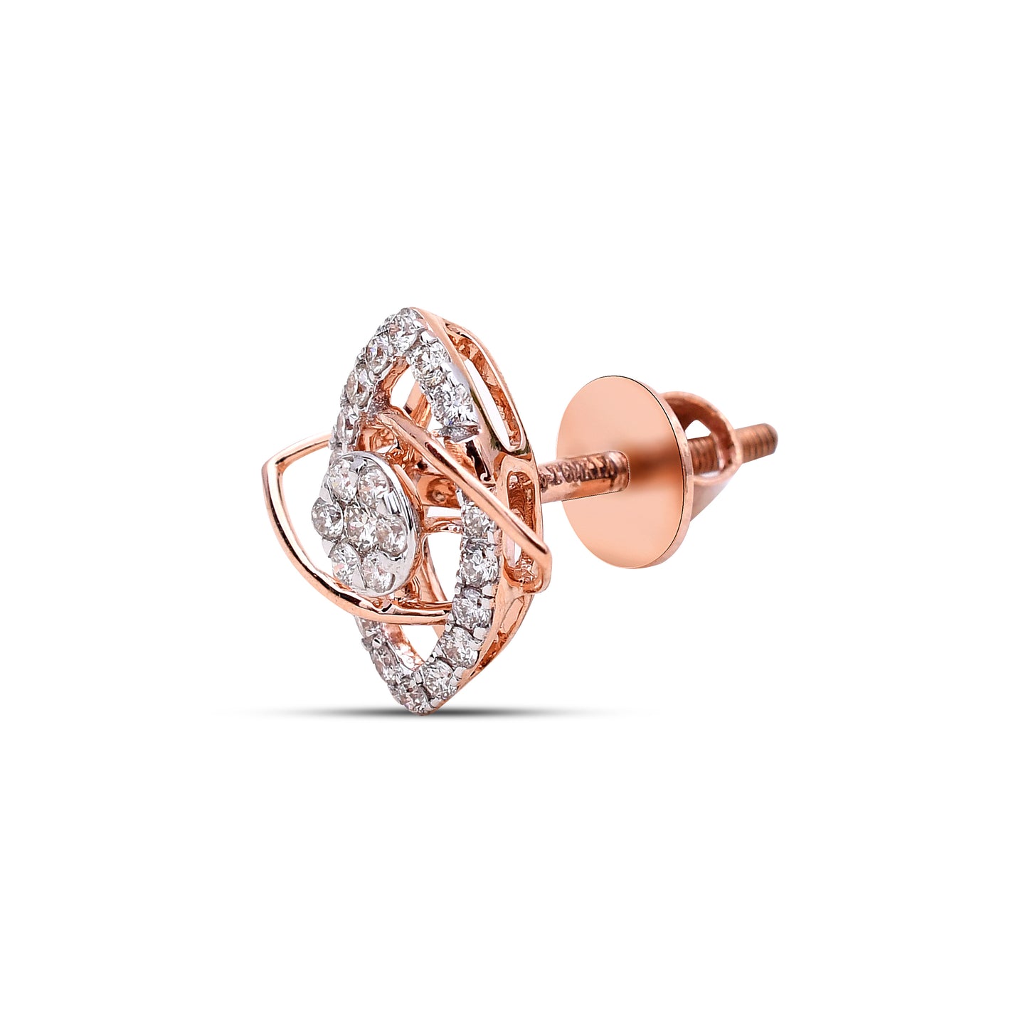 The Atom Diamond Studs