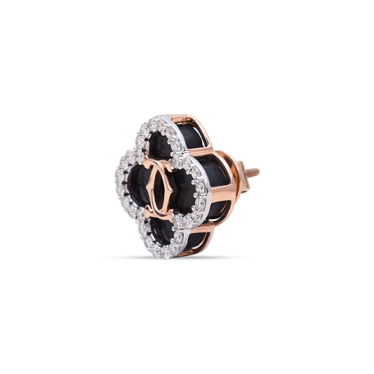 The Rose Queen Diamond Studs
