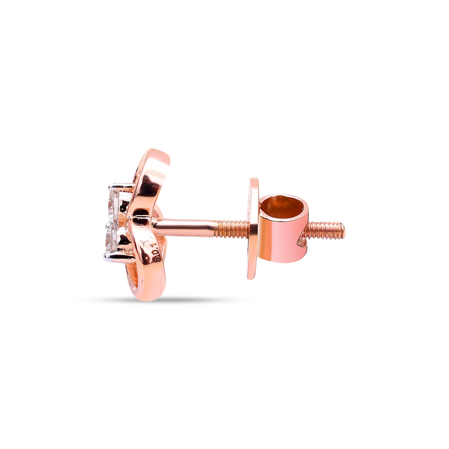 The Dainty Bud Diamond Studs