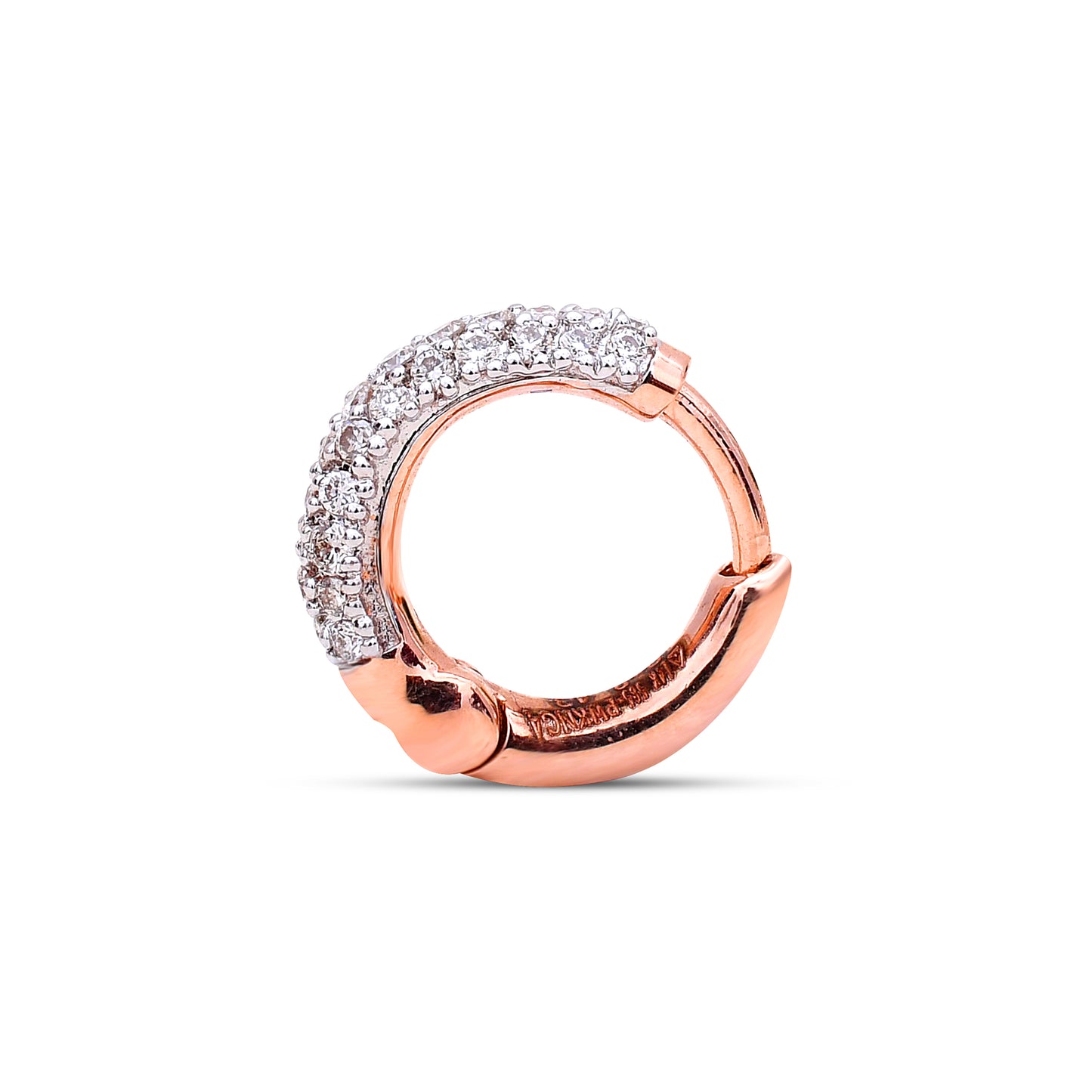 The Kelly Diamond Hoops
