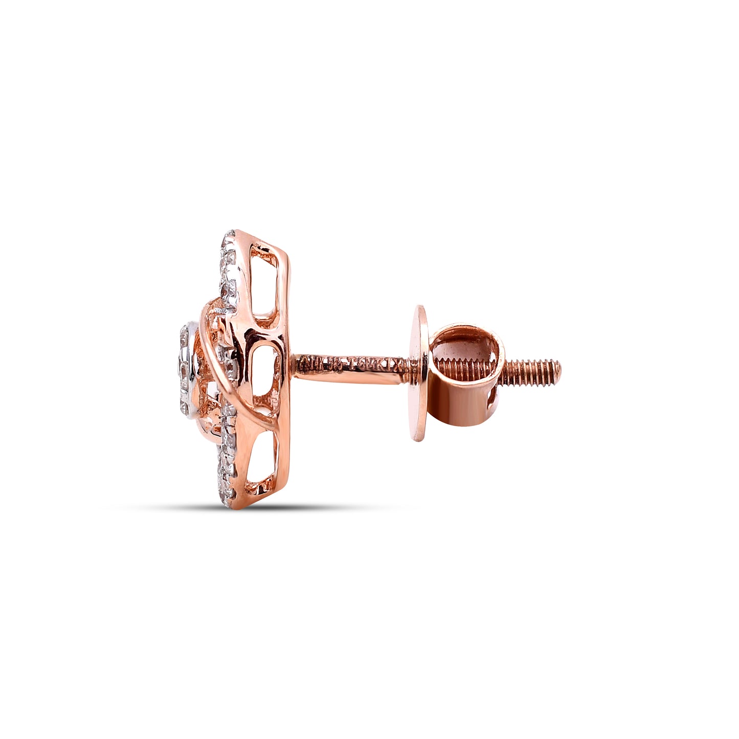 The Atom Diamond Studs
