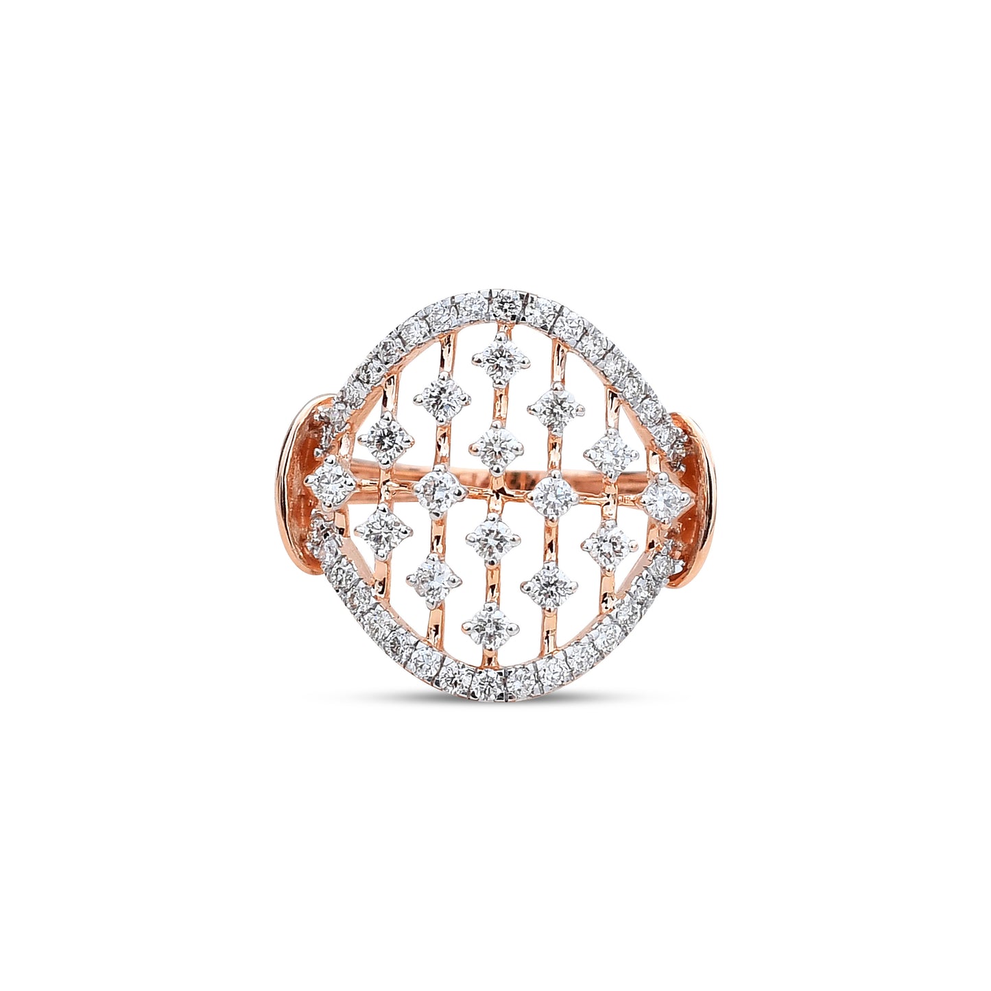 Honeycomb Diamond Ring - Unique elegance from Sonir.