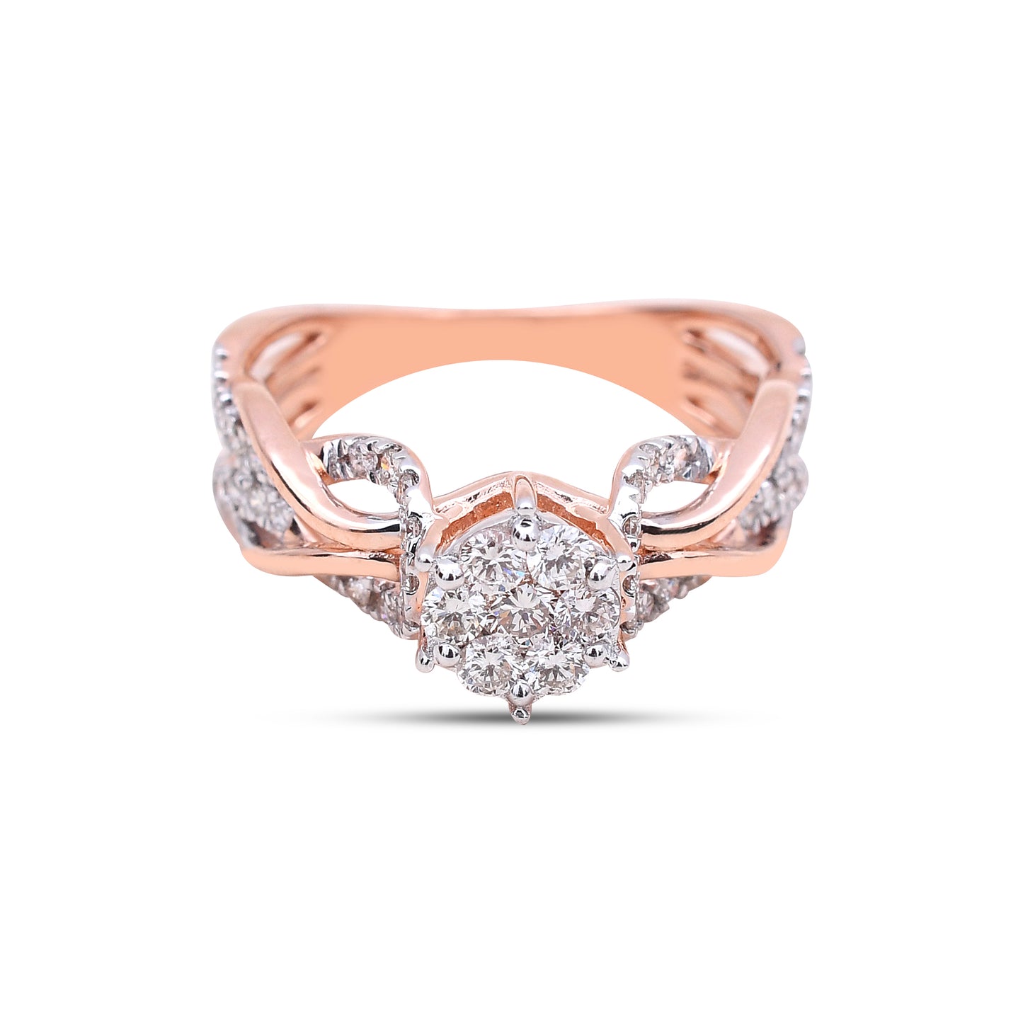 The Tender Rose Diamond Ring