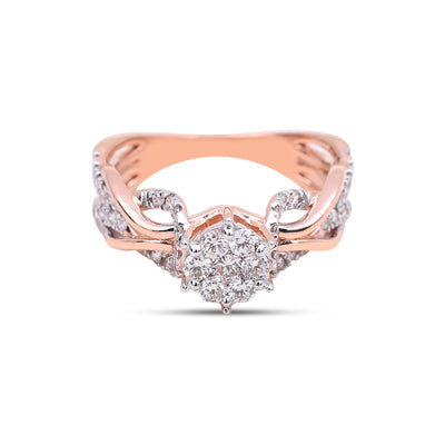 The Tender Rose Diamond Ring