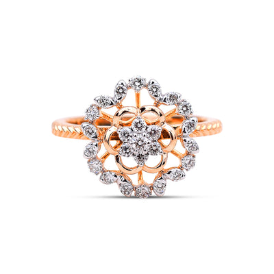 Fleur Desire Diamond Ring - Floral elegance from Sonir.