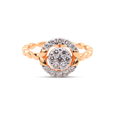 The Tulip Love Diamond Ring