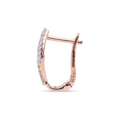 The Cynthia Diamond Hoops